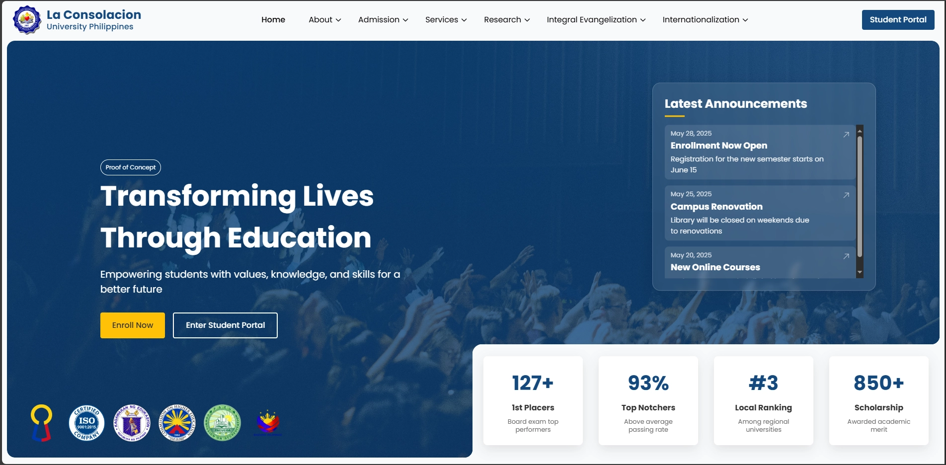 LCUP - Proof of Concept